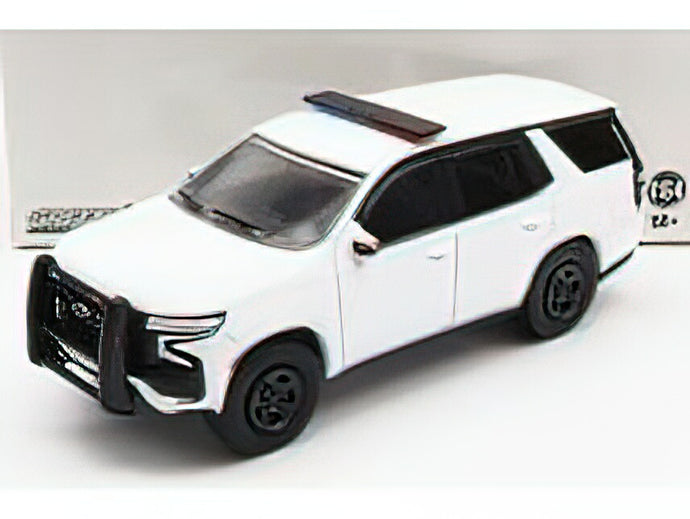 CHEVROLETシボレー TAHOE POLICE PURSUIT VEHICLE 2022 - WHITE /Greenlight 1/64 ミニカー