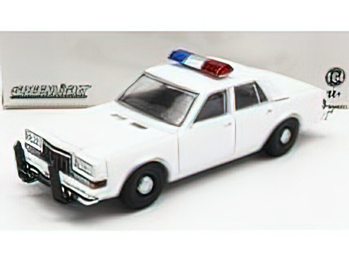 DODGE - DIPLOMAT POLICE 1980 - WHITE /Greenlight 1/64 ミニカー