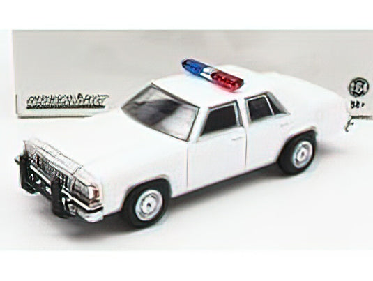 FORD USA - CROWN VICTORIA LTD POLICE 1980 - WHITE /Greenlight 1/64 ミニカー