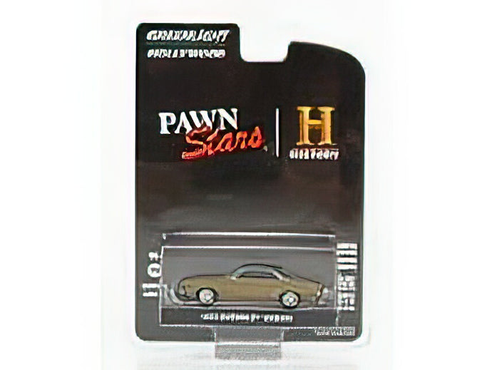 CHEVROLETシボレー CAMARO COUPE 1969 - PAWN STARS - GOLD BLACK /Greenlight 1/64 ミニカー
