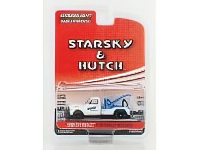 CHEVROLETシボレー C-30 TRUCK CARRO ATTREZZI - WRECKER ROAD SERVICE 1969 - STARSKY & HUTCH - WHITE /Greenlight 1/64 ミニカー