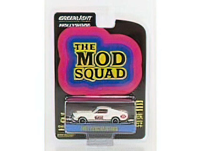 FORD USA - MUSTANG COUPE N 55 1967 - THE MOD SQUAD - WHITE /Greenlight 1/64 ミニカー