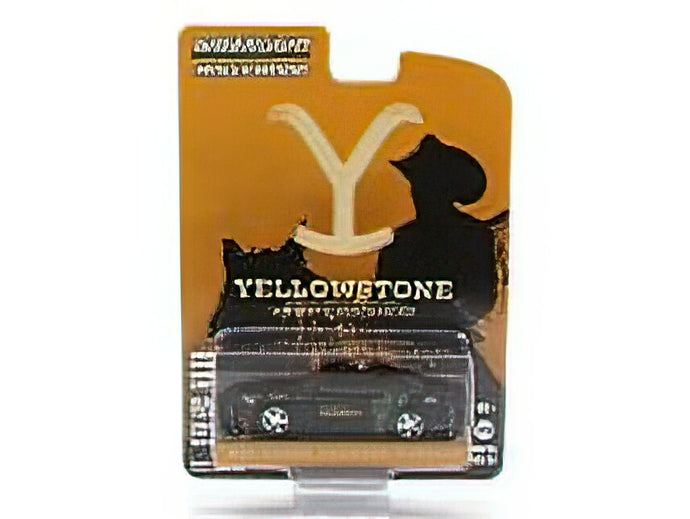 DODGE - CHARGER PERSUIT COUNTY SHERIFF POLICE 2011 - YELLOWSTONE - BLACK /Greenlight 1/64 ミニカー