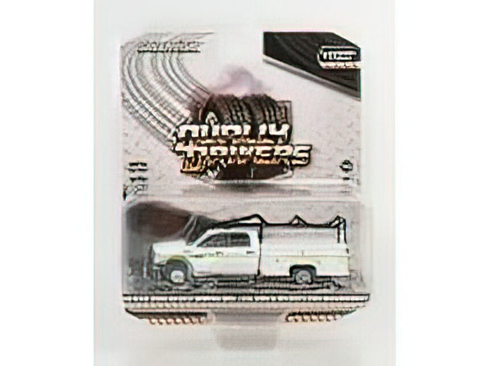 DODGE - RAM 3500 DOUBLE CABINE PICK-UP WILDLIFE FIRE ENGINE 2018 - WHITE /Greenlight 1/64 ミニカー