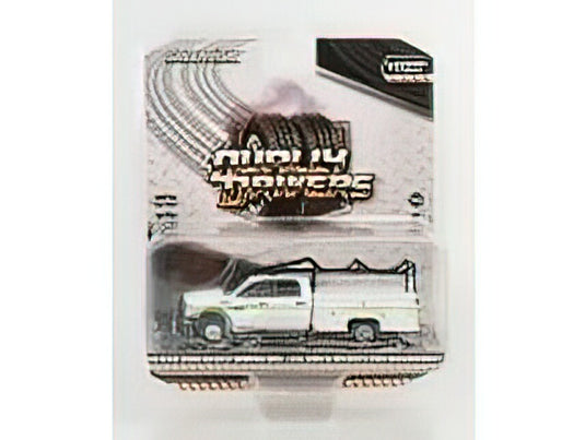 DODGE - RAM 3500 DOUBLE CABINE PICK-UP WILDLIFE FIRE ENGINE 2018 - WHITE /Greenlight 1/64 ミニカー