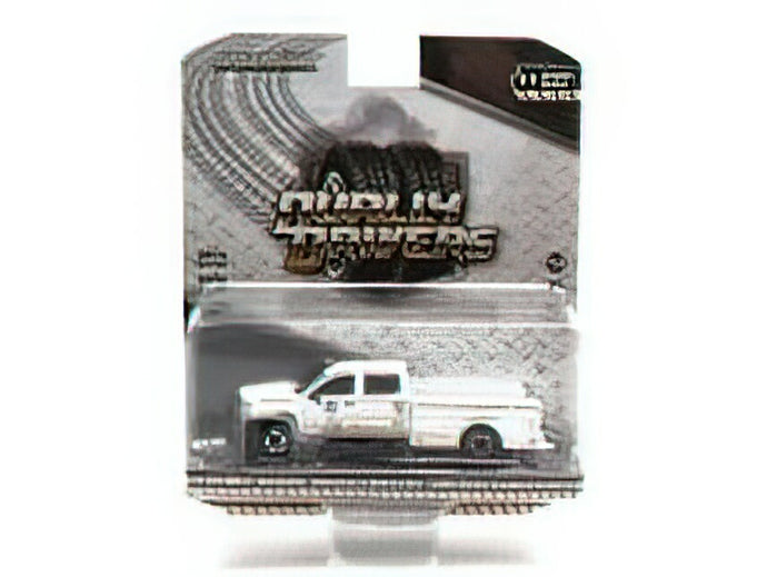 CHEVROLETシボレー SILVERADO 3500 DOUBLE CABINE UNION PACIFIC RAILROAD 2018 - WHITE /Greenlight 1/64 ミニカー