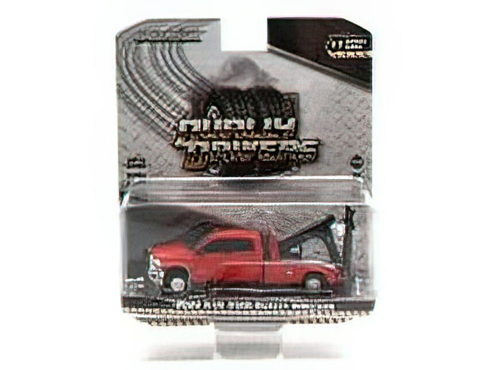 DODGE - RAM 3500 PICK-UP DOUBLE CABINE CARRO ATTREZZI - WRECKER ROAD SERVICE 2022 - RED /Greenlight 1/64 ミニカー