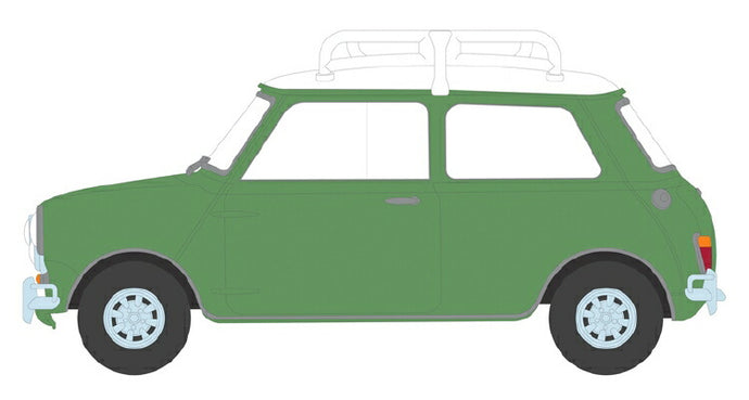 【予約】9月以降発売予定1965 Austin Mini Cooper S with Roof Rack /Greenlight 1/64 ミニカー