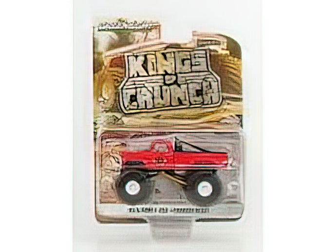 FORD USA - F-250 PICK-UP BIGFOOT MONSTER TRUCK THUNDER BEAST 1976 - RED /Greenlight 1/64 ミニカー