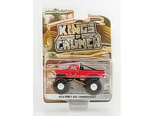 FORD USA - F-250 PICK-UP BIGFOOT MONSTER TRUCK THUNDER BEAST 1976 - RED /Greenlight 1/64 ミニカー