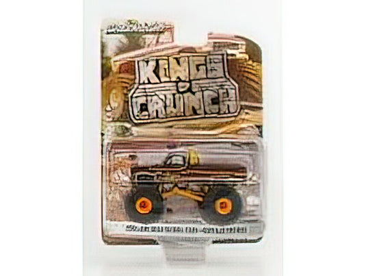 GMC - HIGH SIERRA 2500 PICK-UP BIGFOOT MONSTER TRUCK BUFFALO TREMOR 1985 - BROWN /Greenlight 1/64 ミニカー