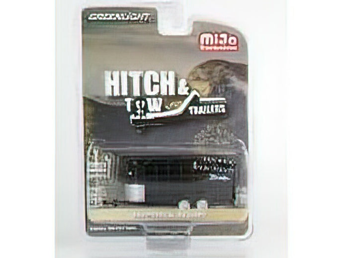 TRAILER - LIVESTOCK TRAILER - TRASPORTO ANIMALI BESTIAME - BLACK /Greenlight 1/64 ミニカー