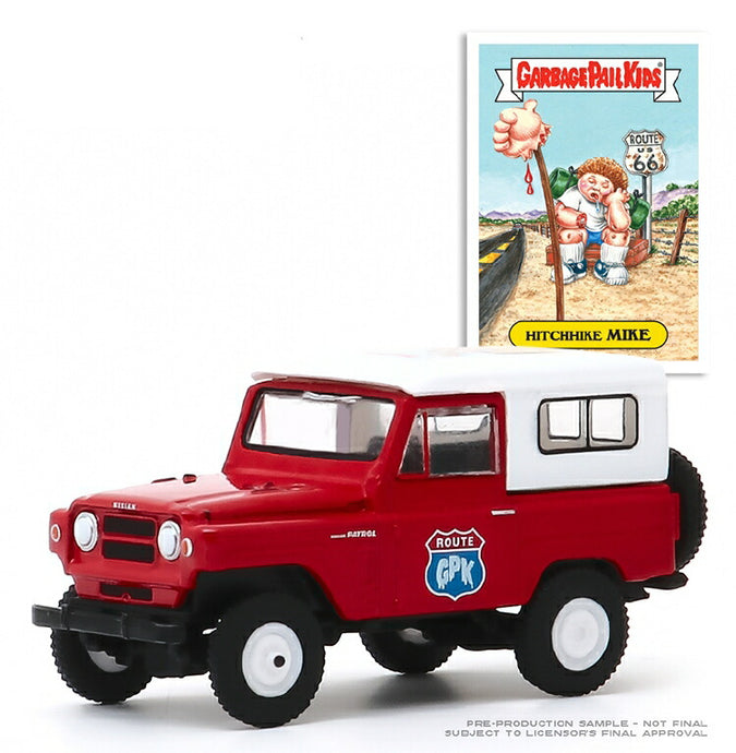 Hitchhike Mike - 1965 Nissan Patrol /Greenlight 1/64 ミニカー