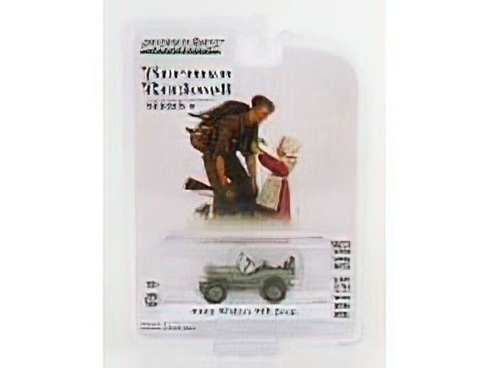 JEEP - WILLYS MB 1945 - MILITARY GREEN /Greenlight 1/64 ミニカー