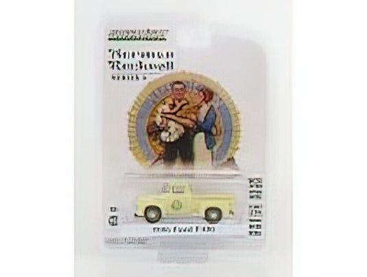 FORD USA - F-100 PICK-UP 1956 - CREAM /Greenlight 1/64 ミニカー