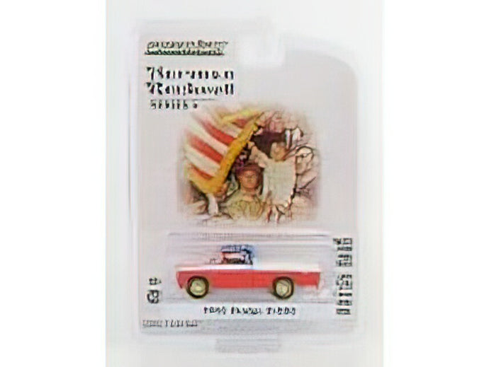 DODGE - D-200 PICK-UP 1962 - RED WHITE BLUE /Greenlight 1/64 ミニカー