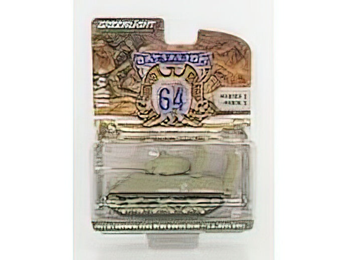 TANK - M4 SHERMAN USA ARMY WORLD WAR II 1944 - MILITARY SAND /Greenlight 1/64 ミニカー