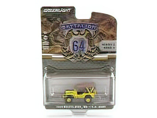 JEEP - WILLYS MB 545th MILITARY POLICE COMPANY 1949 - YELLOW /Greenlight 1/64 ミニカー