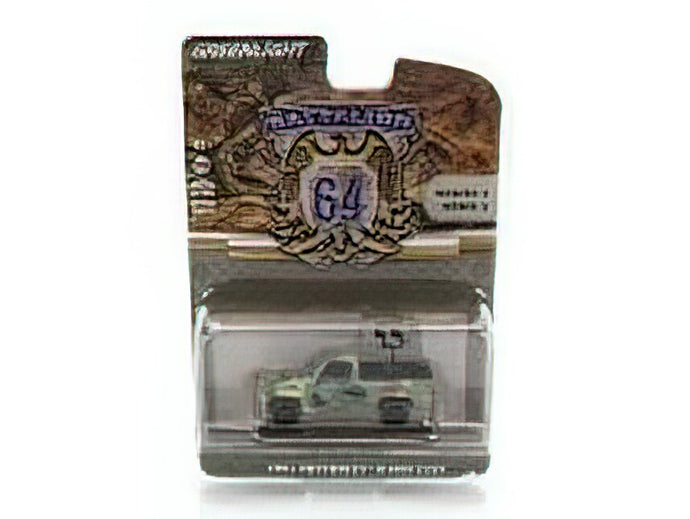 CHEVROLETシボレー M1009 PICK-UP CUCV US ARMY 1984 - MILITARY CAMOUFLAGE /Greenlight 1/64 ミニカー