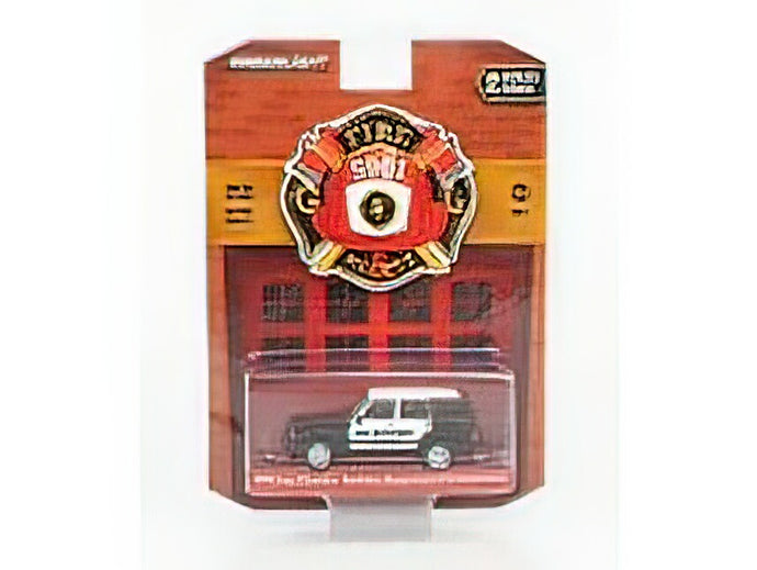 JEEP - CHEROKEE PENNSYLVANIA FIRE ENGINE 2000 - BLACK WHITE /Greenlight 1/64 ミニカー