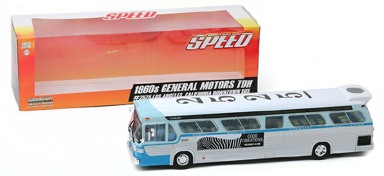 ギャラリービューアに画像をロードする, 1960s General Motors TDH #2525 Los Angeles, California Downtown Bus Speed (1994)映画スピード バス /Greenlight  1/43 ミニカー
