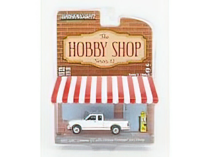 GMC - SONOMA ST PICK-UP WITH VINTAGE PENNZOIL GAS PUMP 1991 - WHITE /Greenlight 1/64 ミニカー
