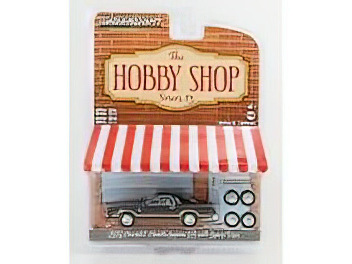 CHEVROLETシボレー CHEVELLE LAGUNA S3 WITH SPARE TIRES 1976 - BLACK GOLD /Greenlight 1/64 ミニカー