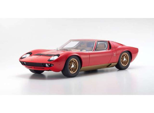【予約】8月以降発売予定1969 Lamborghiniランボルギーニ Miura P400S  red /GT Spirit 1/12 ミニカー
