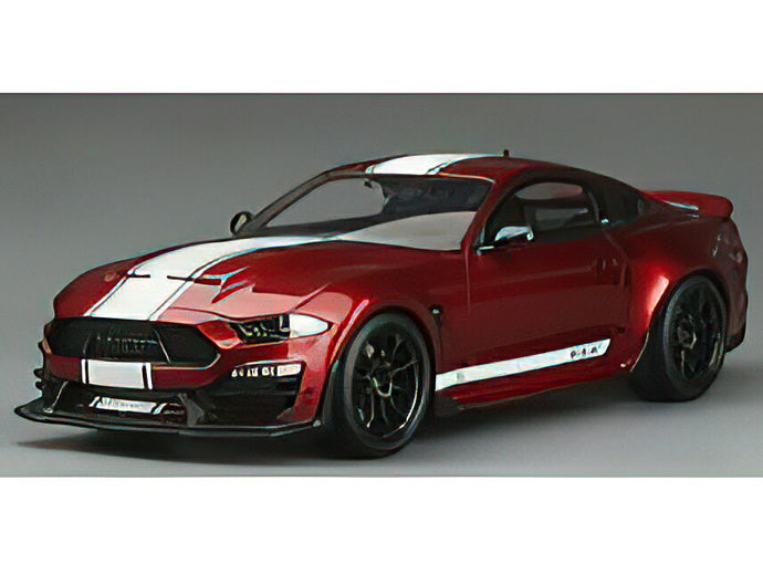 【予約】12月以降発売予定FORD USA - MUSTANG SHELBY GT500 SUPER SNAKE COUPE 2020 - RED MET WHITE /GTspirit 1/18 ミニカー
