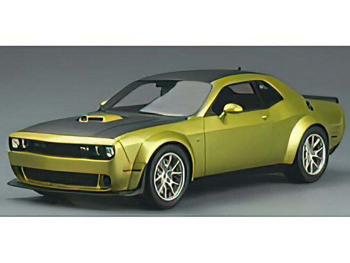 【予約】12月以降発売予定DODGE - CHALLENGER R/T SCAT PACK 2020 - GREEN MET BLACK /GTspirit 1/18 ミニカー