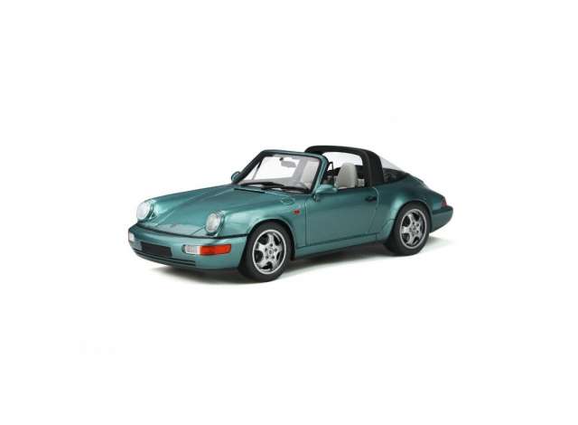 【予約】11月以降発売予定Porsche 991 Turbo(964) Carrera 4 Targa  resin series turquoise metallic /GTスピリット 1/18 ミニカー