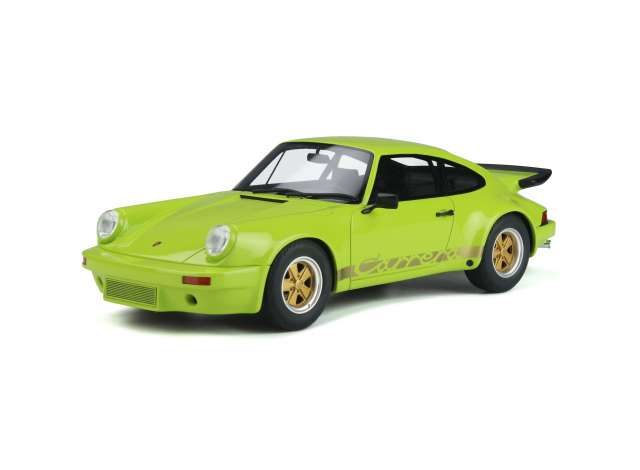 【予約】4月以降発売予定1974 Porsche 911 3.0 RS *レジンシリーズ *, birch green /GTスピリット 1/18 ミニカー