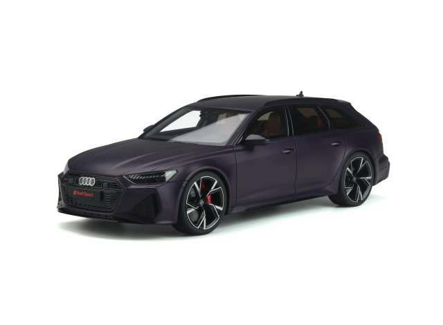 【予約】4月以降発売予定2020 Audi RS 6 Avant *レジンシリーズ *, merlin purple matte /GTスピリット 1/18 ミニカー