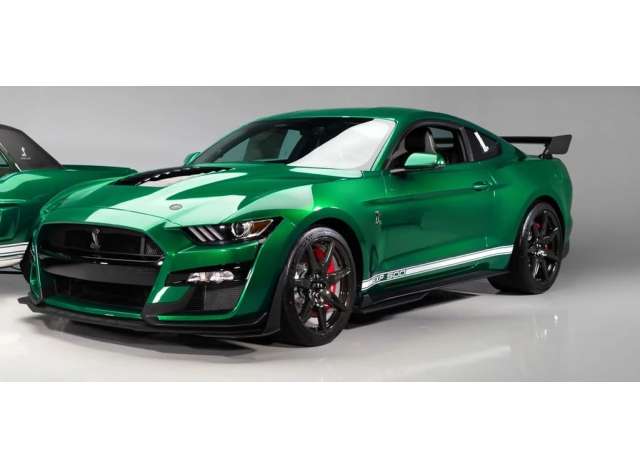 【予約】12月以降発売予定Ford Shelby GT500 Resin Series candy apple green /GTスピリット 1/18 ミニカー