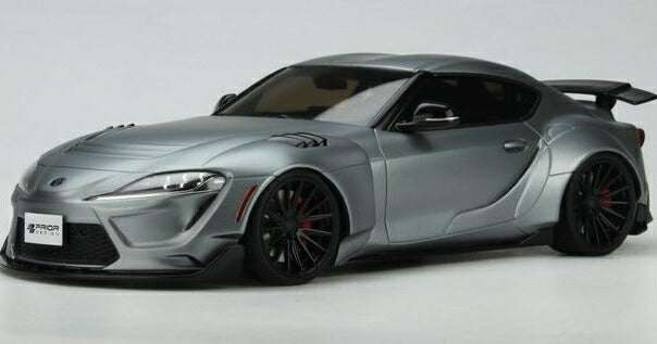 TOYOTA SUPRA GR (A90) BY PRIOR DESIGN 2020 - PHANTOM MATT GREY  /GT Spirit 1/18 ミニカー