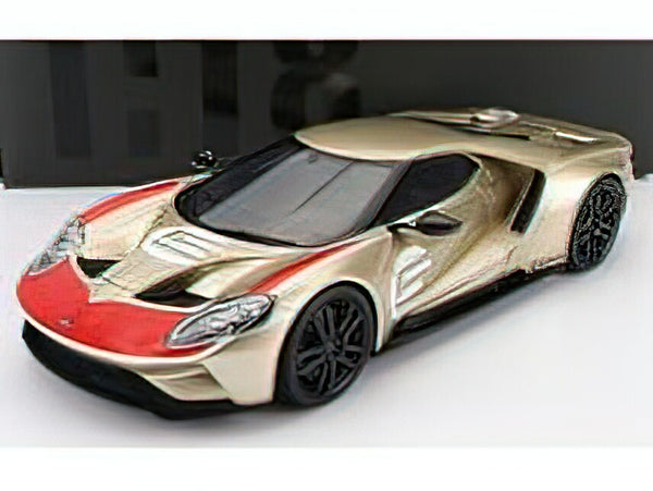 FORD USA - GT HERITAGE EDITION N 5 HOLMAN MOODY 2022 - GOLD RED /GTスピリット 1/18 ミニカー