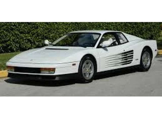 【予約】2020年1月以降発売予定Ferrariフェラーリ Testarossa Resin Series bianco  /GTスピリット 1/12 ミニカー