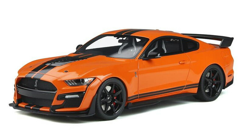ギャラリービューアに画像をロードする, Ford Mustang Shelby GT 500 in Twister Orange with Black Stripes /GT Spirit 1/18 ミニカー
