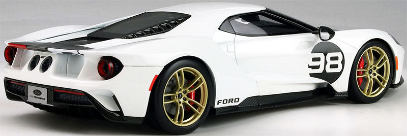 ギャラリービューアに画像をロードする, 【予約】6月以降発売予定2021 Ford GT - #98 1966 Daytona 24 Hours Heritage Edition /GT Spirit 1/18 ミニカー
