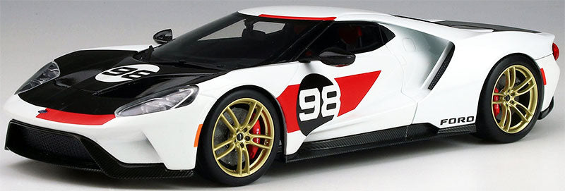 ギャラリービューアに画像をロードする, 【予約】6月以降発売予定2021 Ford GT - #98 1966 Daytona 24 Hours Heritage Edition /GT Spirit 1/18 ミニカー
