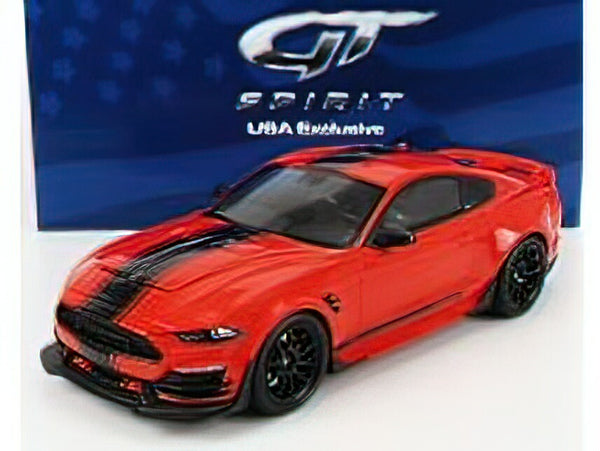 FORD USA - MUSTANG SHELBY SUPER SNAKE COUPE 2021 - RED BLACK /GTスピリット 1/18 ミニカー