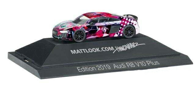 Herpa Mattlook Edition 4 Audi R8? V10 Plus 102148 /Herpa  1/87 ミニチュア トラック 建設機械模型 工事車両