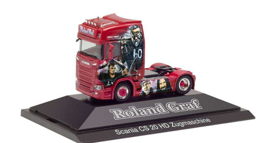 Herpa Roland Graf / Bohse Onkelz Scania CS20HD tractor 111072 /Herpa  1/87 ミニチュア トラック 建設機械模型 工事車両