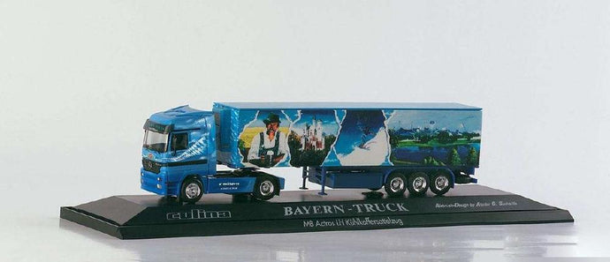 Herpa Bayern Truck / Culina Mercedes Benz Actros LH reefer trailer 120340 /Herpa  1/87 ミニチュア トラック 建設機械模型 工事車両