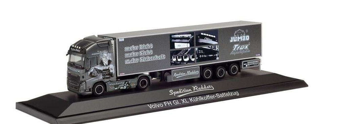 Herpa Raddatz Jork Volvo FH Globetrotter XL refrigerator セミトレーラー 122092 /Herpa  1/87 ミニチュア トラック 建設機械模型 工事車両