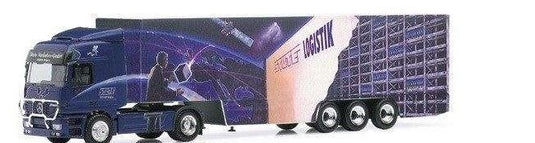 Herpa Stute Logistik Mercedes Benz Actros L box trailer 189392 /Herpa  1/87 ミニチュア トラック 建設機械模型 工事車両
