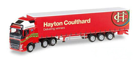 Herpa Coulthard Volvo FH Gl. XL curtain canvas セミトレーラー 306485 /Herpa  1/87 ミニチュア トラック 建設機械模型 工事車両