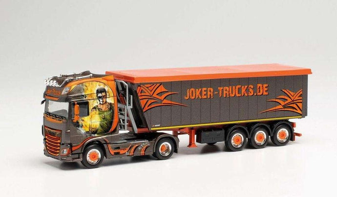 Herpa Joker Trucks DAF XF SSC dumper セミトレーラー 313827 /Herpa  1/87 ミニチュア トラック 建設機械模型 工事車両