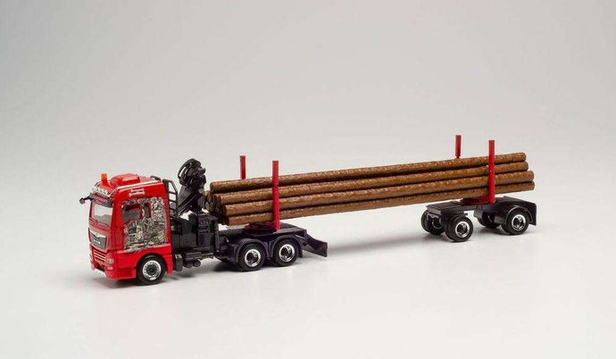 Herpa Wurm timber transport MAN TGX XLX Euro 6c long timber transporter 314008 /Herpa  1/87 ミニチュア トラック 建設機械模型 工事車両
