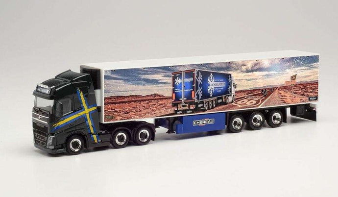 Herpa Hawthorns Volvo FH Globetrotter XL refrigerated box セミトレーラー 314145 /Herpa  1/87 ミニチュア トラック 建設機械模型 工事車両